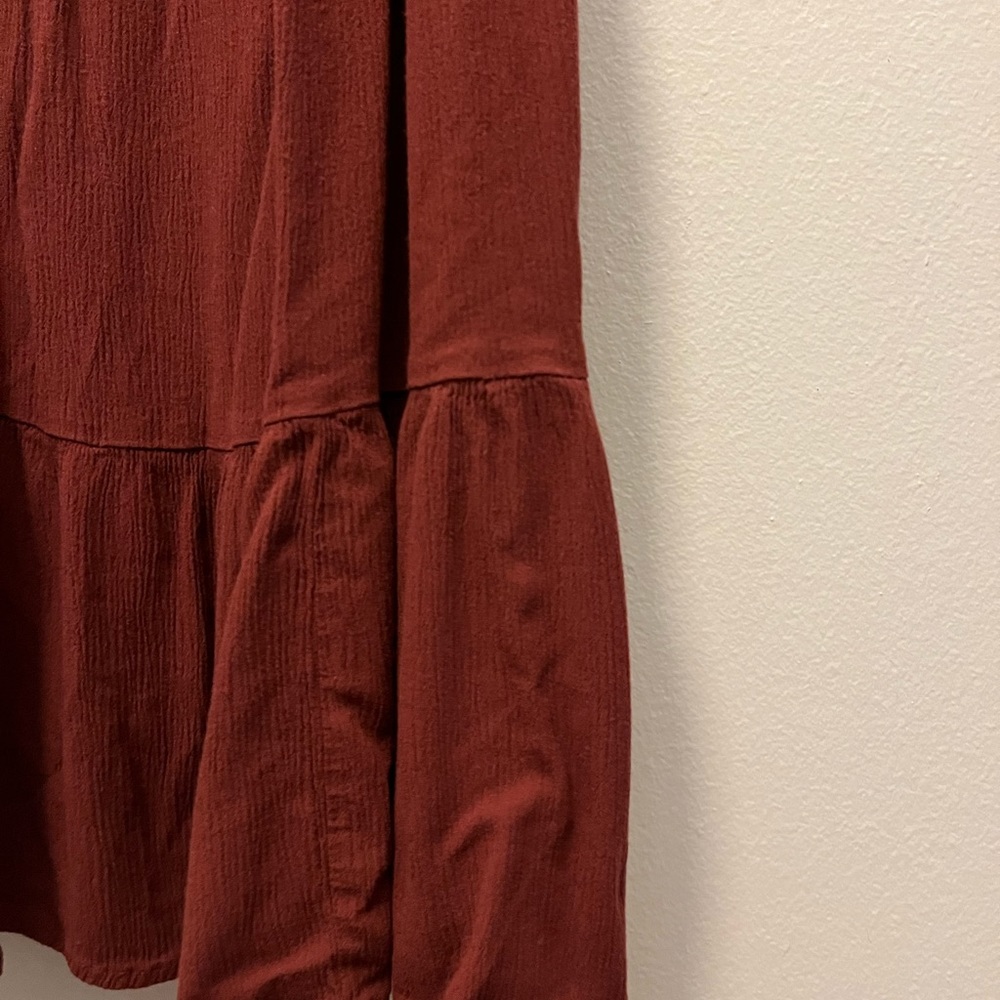 Maroon Casual Dress - Picture 4 of 8